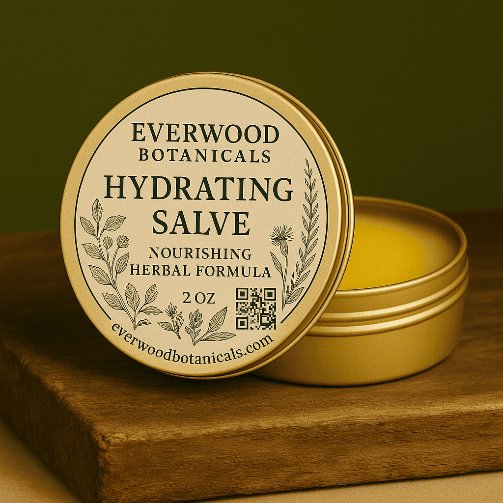 Everwood Botanicals’ Hydrating Salve: A Wisconsin Classic in a Gold Tin