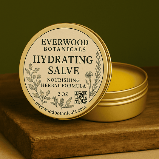 Everwood Botanicals’ Hydrating Salve: A Wisconsin Classic in a Gold Tin