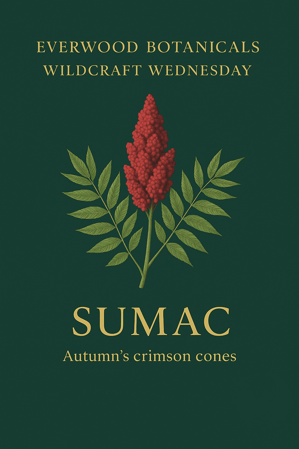 Everwood Botanicals · Wildcraft Wednesday: Sumac
