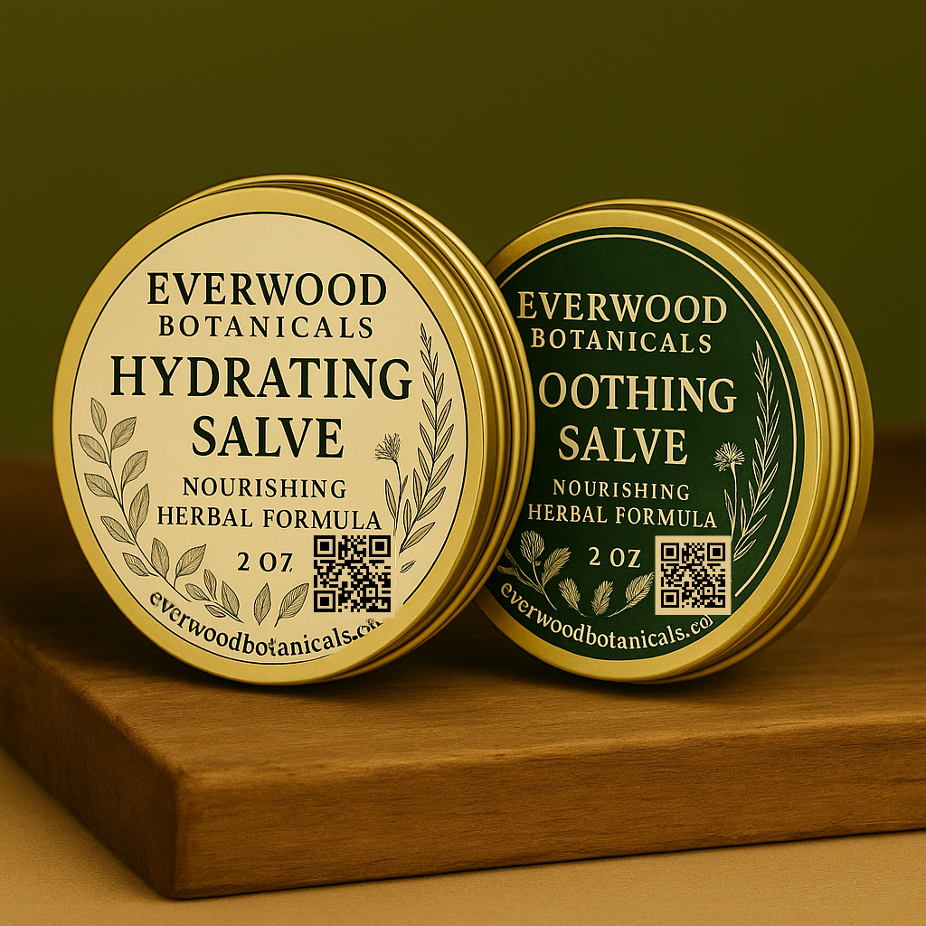 Everyday Duo: Hydrating + Soothing Salves (2 × 2 oz / 4 oz total)