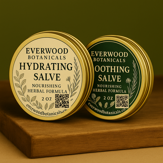 Everyday Duo: Hydrating + Soothing Salves (2 × 2 oz / 4 oz total)